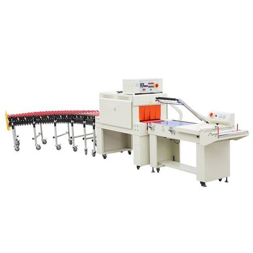 Retractiladora semiautomática - FQL450A - Qingdao Ausense Packing Equipment Co., Ltd. - para horno / con túnel de retracción / con soldador en L