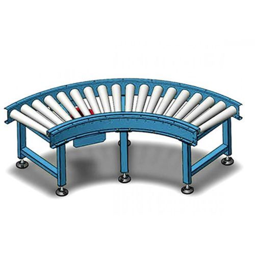 Transportador de banda - Qingdao Ausense Packing Equipment Co., Ltd. - de rodillos / curvo / en V