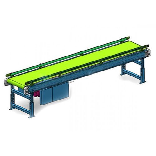 Transportador de banda - Qingdao Ausense Packing Equipment Co., Ltd. - horizontal / recto / motor eléctrico