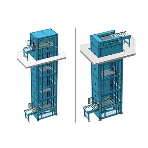 Ascensor eléctrico - Qingdao Ausense Packing Equipment Co., Ltd. - para palés / de columna