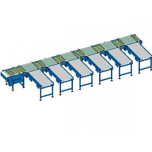 Transportador de banda - Qingdao Ausense Packing Equipment Co., Ltd. - horizontal / para selección / motor eléctrico