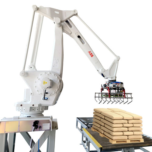 Paletizador robotizado - Qingdao Ausense Packing Equipment Co., Ltd. - con con máquina apiladora / de bolsas / automático