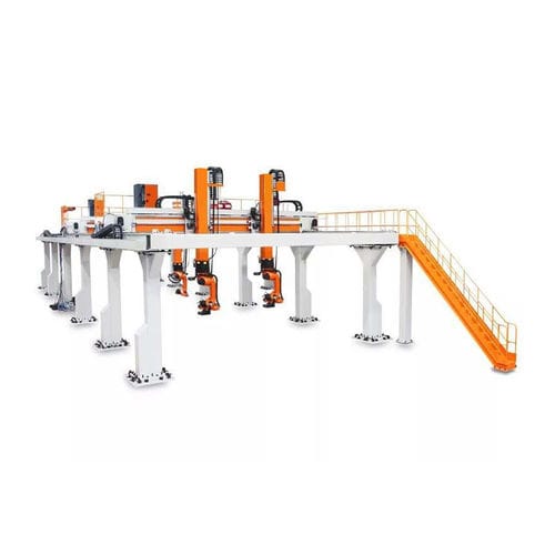 Paletizador robotizado - Qingdao Ausense Packing Equipment Co., Ltd. - de barriles / para la industria química