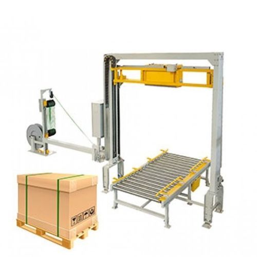 Flejadora totalmente automática - MH105B - Qingdao Ausense Packing Equipment Co., Ltd. - de palés / para cintas de flejado de PP-PET / 380 V trifásico