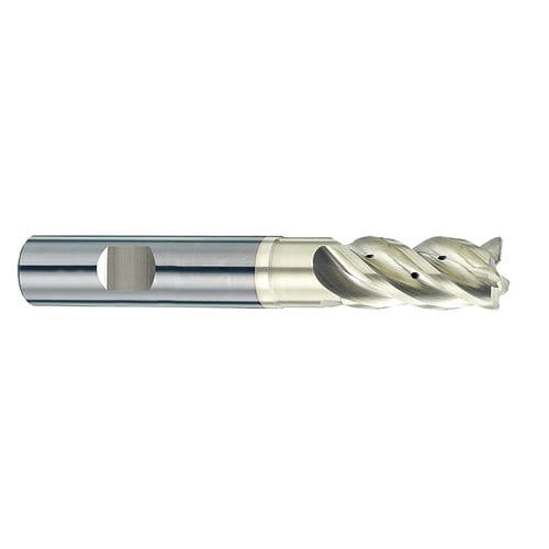 Fresa con fluido de refrigeración interno - HF514SX series - 7Leaders Corp. - carburo sólido / de desbaste / de acabado