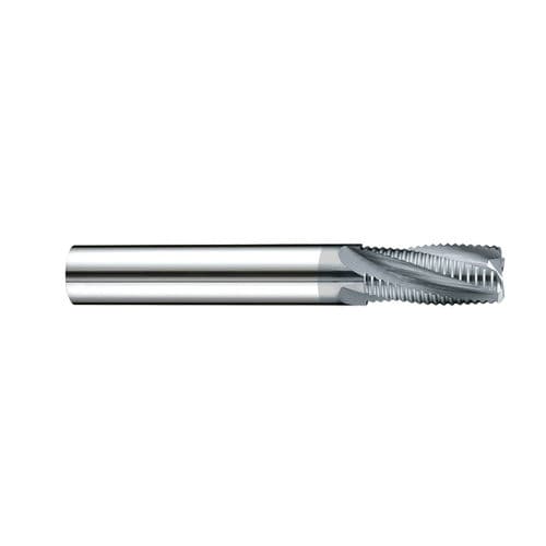 Fresa de desbaste - F608HX series - 7Leaders Corp. - carburo sólido / con recubrimiento / para acero templado