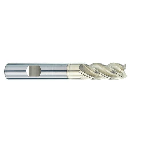 Fresa para material templado - F651SX series - 7Leaders Corp. - carburo sólido / con recubrimiento / para acero templado