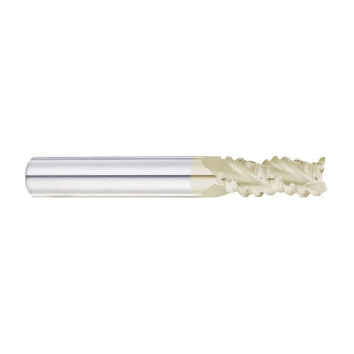 Fresa para aluminio - F642ZX series - 7Leaders Corp. - carburo sólido / de desbaste / con recubrimiento