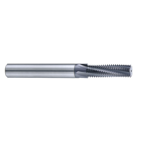 Fresa microrrosca - T781HX series - 7Leaders Corp. - monobloque / de roscar / con recubrimiento de TiAlCrN