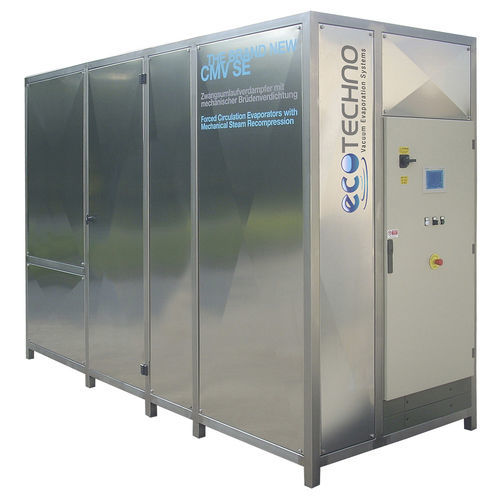 Evaporador térmico - ECO CMV SE - Eco-Techno Srl - de vacío / de circulación forzada / de placas