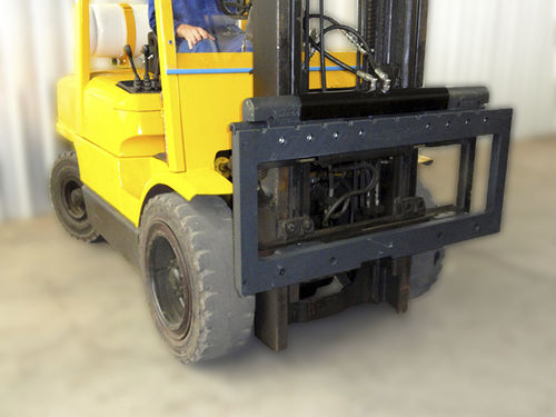 Tablero de desplazamiento lateral con posicionador integrado para carretilla elevadora con posicionador integrado - Saur - para carretilla elevadora