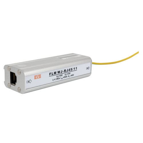 Protector de sobretensión para aplicaciones ferroviarias - FLM WJ-RJ45/11 - Shenzhen Keanda Electronic Technology Corporation - para línea de transmisión de datos y telecomunicación / RJ45 / empotrable