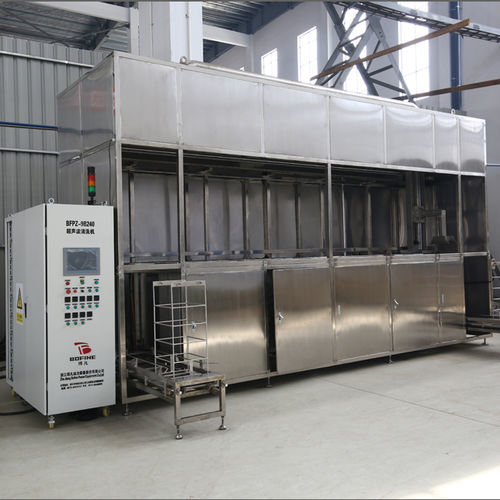 Máquina de limpieza por ultrasonidos - Zhejiang Bofine Power Equipment Co.,Ltd. - de disolvente / automática / de proceso