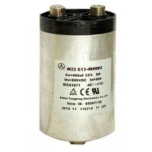 Condensador eléctrico de película de polipropileno metalizado - W22 - Anhui Tongfeng Electronics Co.,Ltd. - cilíndrico / autorreparable / de alisado de CC