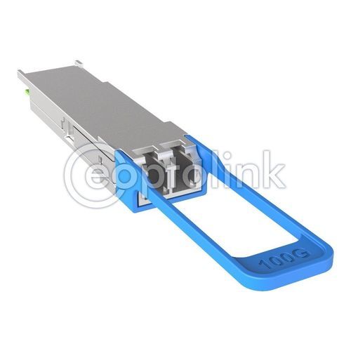 Módulo transceptor para fibra óptica - 100G QSFP28  - Eoptolink Technology Incorporation - Gigabit Ethernet / 4 canales / de datos