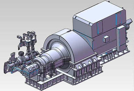 Turbina de vapor - Beijing full Three Dimension Energy Technology Co.,ltd. - para aplicaciones marinas / para aplicaciones nucleares