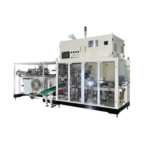 Máquina de embalaje controlada por PLC - Xiamen Gachn Technology Co.,Ltd. - servoaccionada / con film / para toallitas húmedas