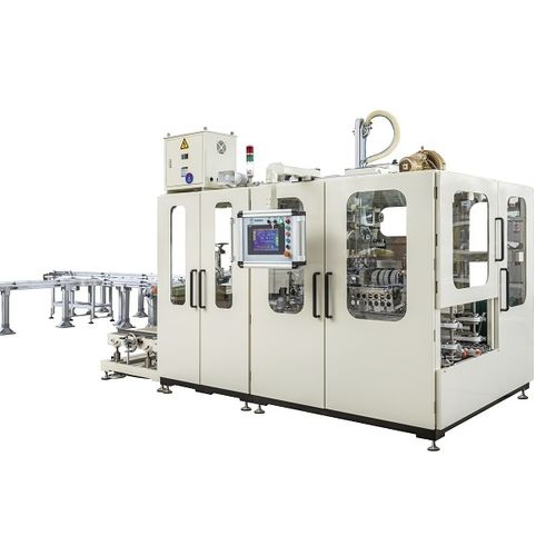 Máquina de acondicionamiento controlada por PLC - GM-091W - Xiamen Gachn Technology Co.,Ltd. - horizontal / para cajas de cartón