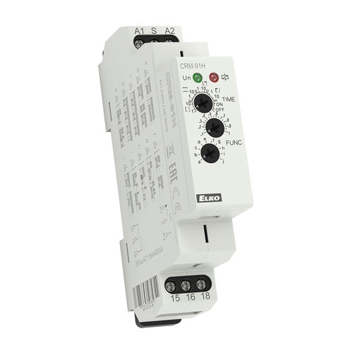 Relé temporizador electrónico - CRM-91H - ELKO - multifunción / para montaje sobre riel DIN