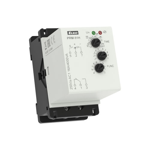 Relé temporizador electrónico - PRM-91H series - ELKO - multifunción / enchufable / para montaje sobre riel DIN