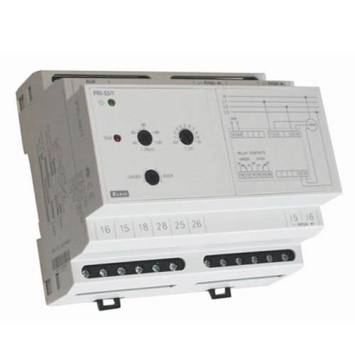 Relé de vigilancia de corriente - PRI-53 - ELKO - AC/DC / trifásico / para motor eléctrico