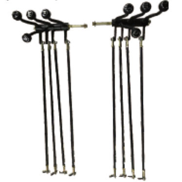 Palanca de mando de asa - LJ156  - Luoyang yellow river flexible shaft controller