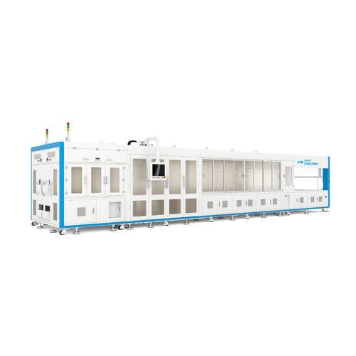 Máquina de soldadura blanda por refusión - AM050EH/FH - Wuxi Autowell Technology Company - automática / para tiras de celdas solares