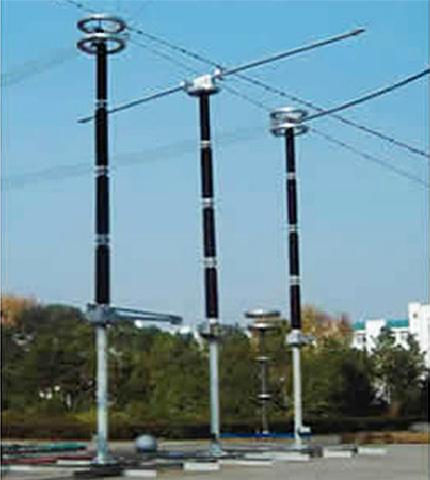 Interruptor seccionador de alta tensión - GW27-1100 - Henan ping high electric co., LTD. - AC / de puesta a tierra