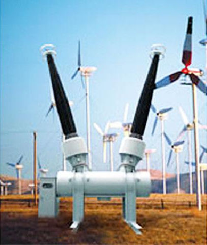 Disyuntor aislado en gas SF6 - LW55B-550/Y6300-63 - Henan ping high electric co., LTD. - trifásico / AC / de alta potencia