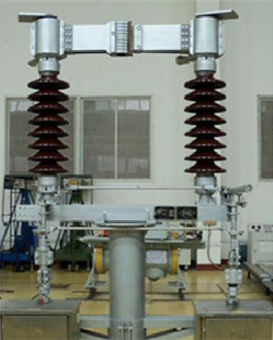 Interruptor seccionador de alta tensión - ZGW5 D/J5000-25 series - Henan ping high electric co., LTD. - DC / de puesta a tierra
