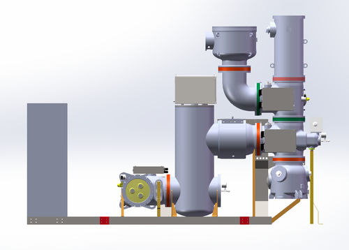 Cuadro eléctrico aislado en gas SF6 - ZF12B - Henan ping high electric co., LTD. - trifásico / AC / de alta tensión