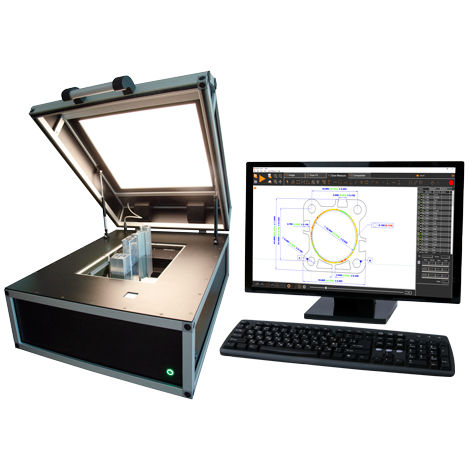 Sistema de medición de geometría - SFM - EngView Systems Sofia JSC - de diámetro / de espesor / angular