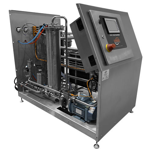Pasteurizador para productos lácteos - Unison Process Solutions - para intercambiador de calor / HTST / enteramente automático