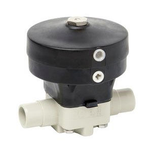 Válvula de membrana - 285 series - SED Flow Control GmbH - con control neumático / de control / para agua