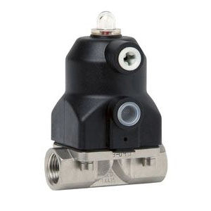 Válvula de membrana - 188 , 189 series - SED Flow Control GmbH - con control neumático / para agua / de 2/2 vías