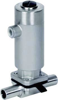 Válvula de membrana - 207 series - SED Flow Control GmbH - con control neumático / de acero inoxidable / de 2/2 vías