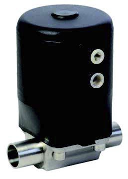 Válvula de membrana - KMA 402 - SED Flow Control GmbH - con control neumático / de acero inoxidable / de 2/2 vías