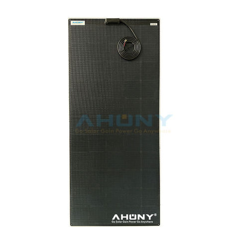 Panel solar de silicio monocristalino - eMarvel 200w-BL - Shenzhen Ahony Power Co.,Ltd. - CE / negro / flexible