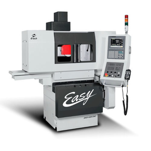 Rectificadora plana - EASY  - E-tech Machinery - de piezas para procesar / para perfiles metálicos / CNC