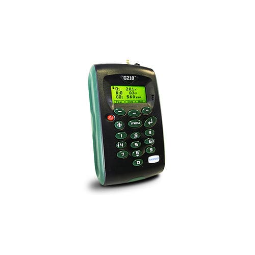 Analizador de gas - VIASENSOR G210 - QED Environmental - de oxígeno / de dióxido de carbono / de monóxido de carbono