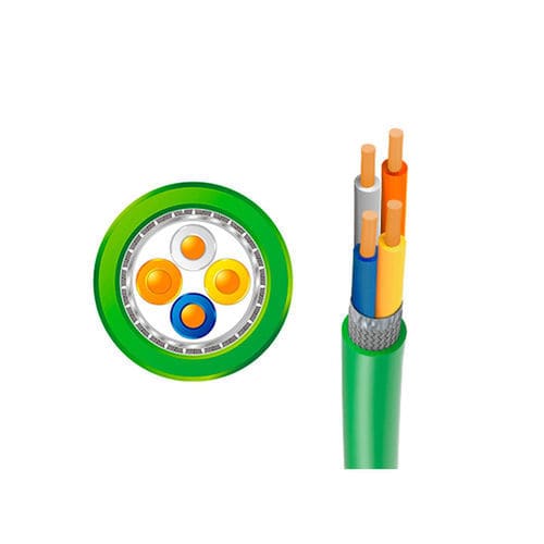Cable eléctrico ProfiNet - Zhaolong Interconnect - de datos / Ethernet / antipropagación de fuego