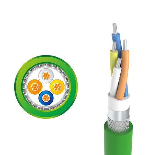 Cable eléctrico Ethernet - Zhaolong Interconnect - de datos / antipropagación de fuego / de baja emisión de humos