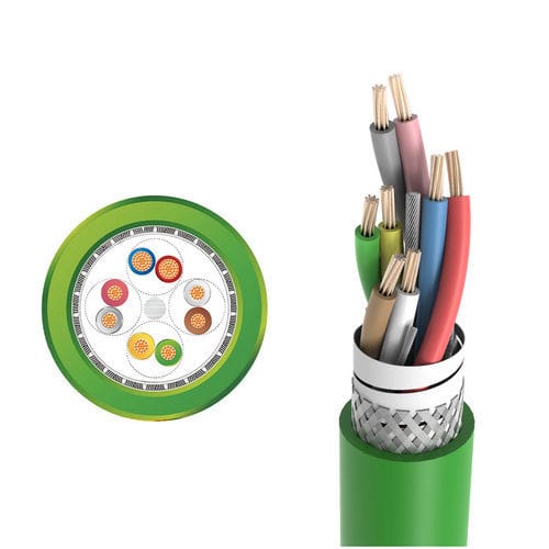 Cable eléctrico de alimentación - LONGFLEX® SERVO FD 340 CP - Zhaolong Interconnect - blindado / multifilar / de cobre