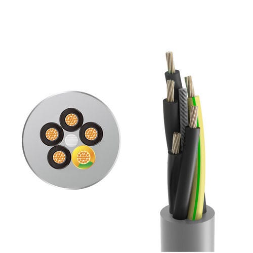 Cable eléctrico de alimentación - LONGFLEX® MC 710 P - Zhaolong Interconnect - DIN / resistente a la hidrólisis / multifilar