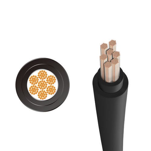 Cable eléctrico de alimentación - LONGFLEX® CHAIN FD 403 - Zhaolong Interconnect - resistente al aceite / multifilar / de cobre