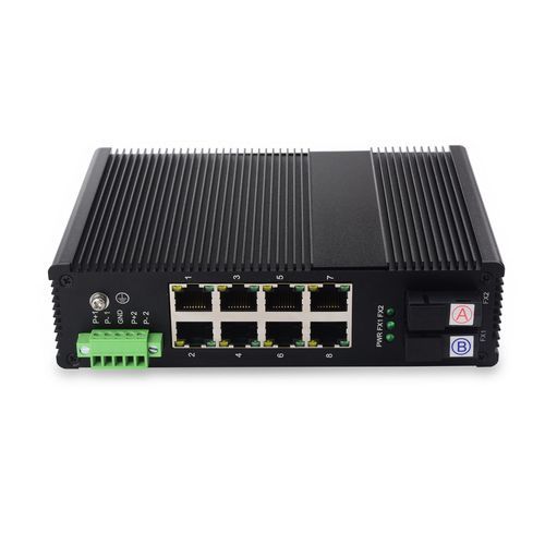 Conmutador Ethernet no administrable - ZL-ISG2F8T - Shenzhen ChiLink IoT Technology Co., Ltd. - 8 puertos / 2 puertos / de nivel 2