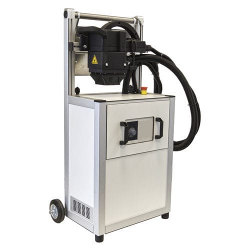 Máquina de marcado láser - LAS 23 - Systemtechnik Hölzer GmbH - móvil / compacta / industrial