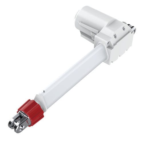 Actuador eléctrico - HJA58-Manual release - Qingdao hao jiang intelligent technology co., LTD - lineal / de pistón / de simple efecto