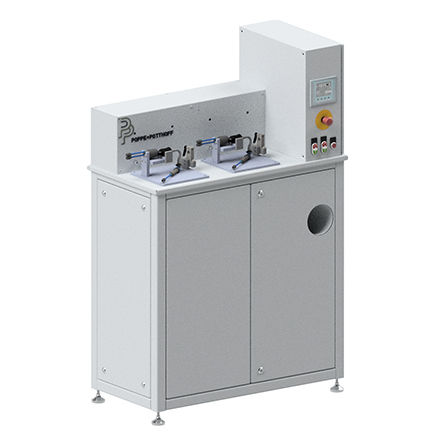 Banco de ensayo de fugas - Poppe + Potthoff Maschinenbau GmbH - de presión pulsada / automatizado / para plástico