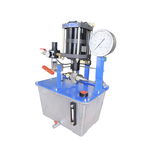 Grupo hidráulico de motor neumático - Poppe + Potthoff Maschinenbau GmbH - para máquina de ensayos / de aceite